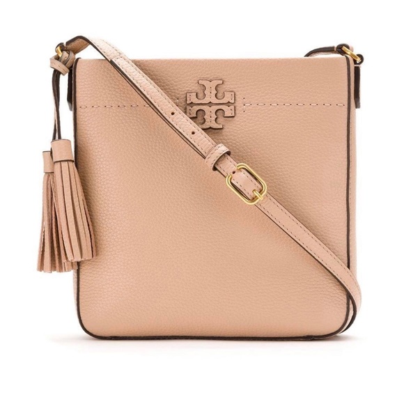 Tory Burch Handbags - NWT Tory Burch McGraw Swingpack in Devon Sand